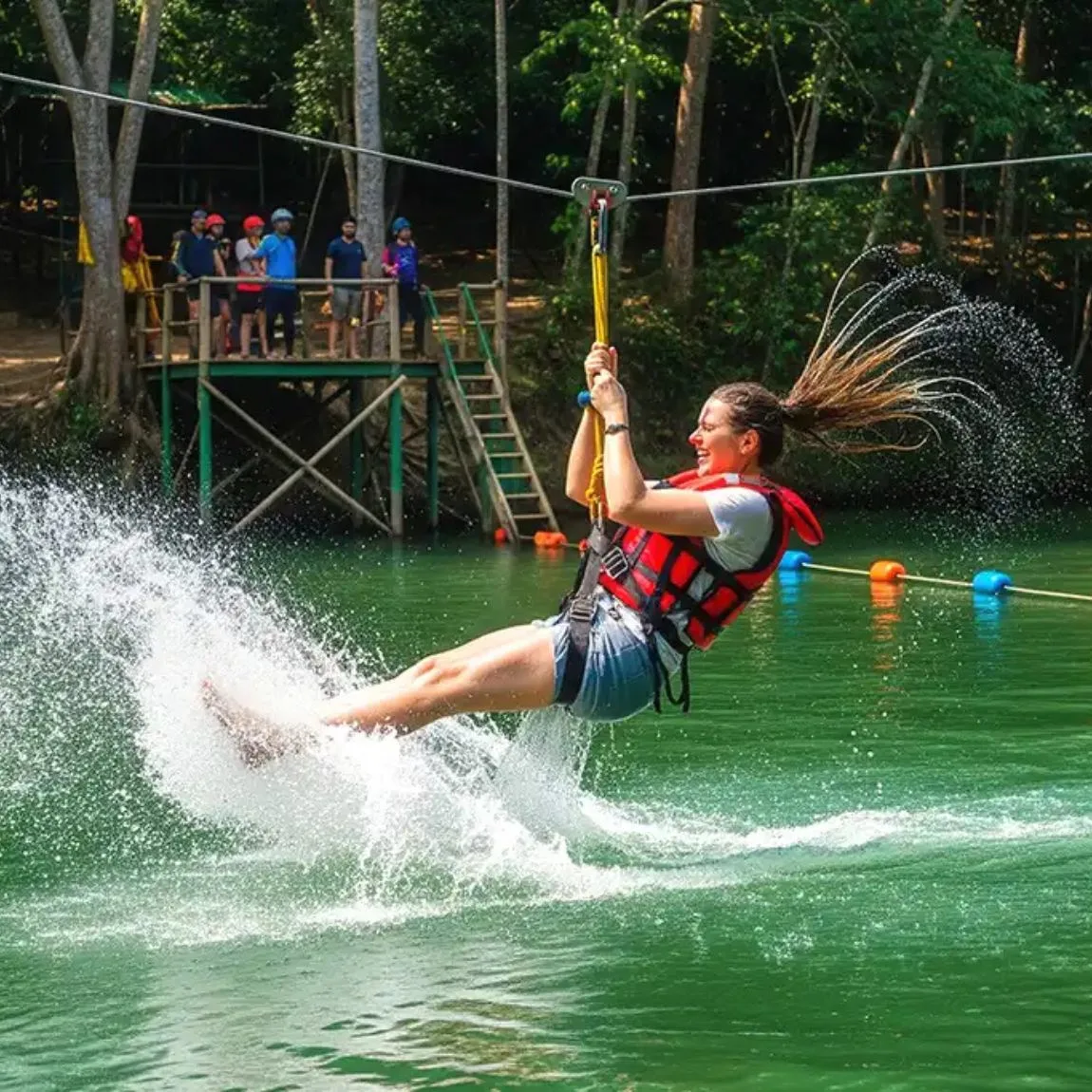 River Zipline