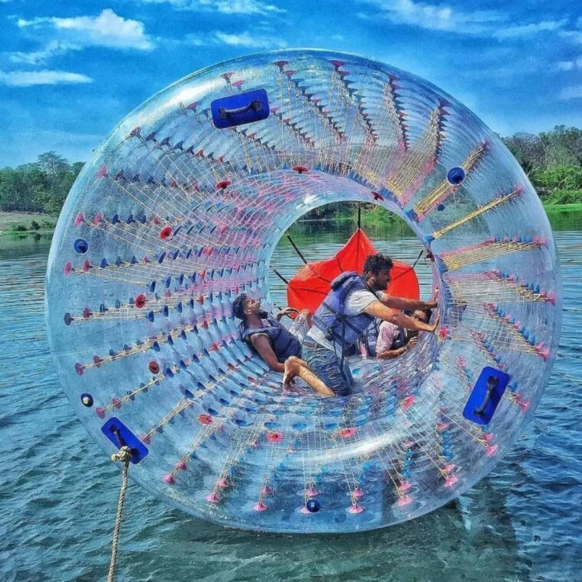 Dandeli jungle inn zorbing