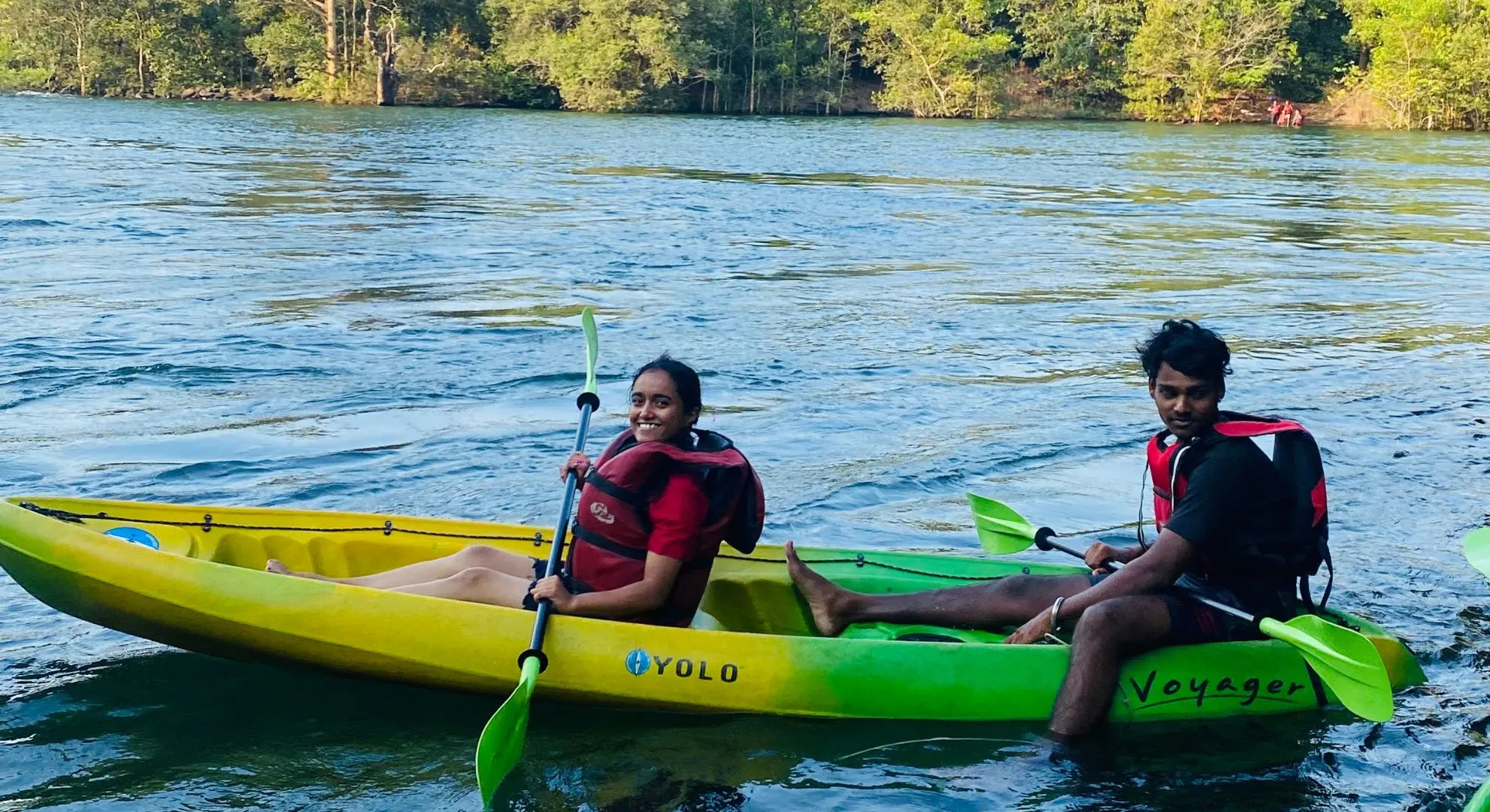 kayaking in dandeli