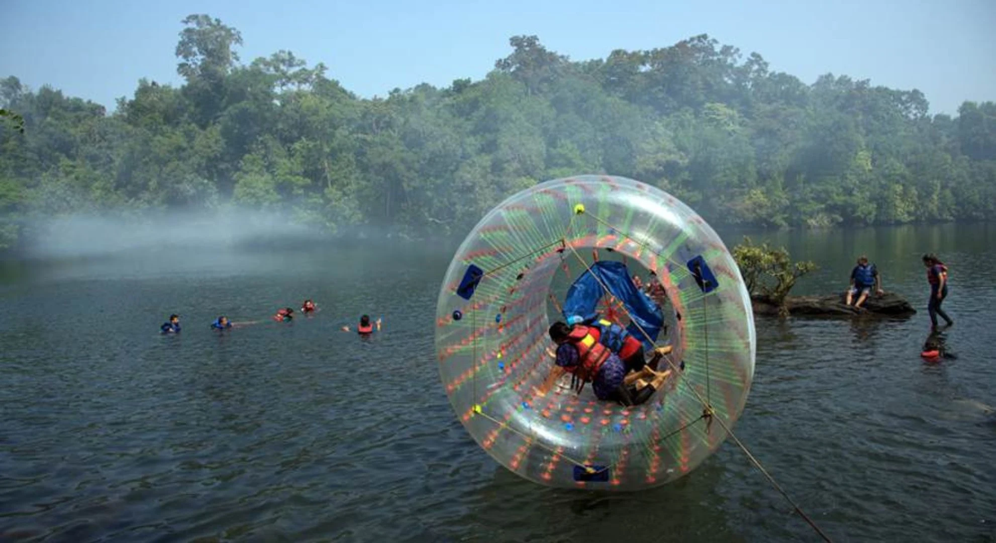Dandeli jungle inn zorbing